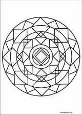 Mandalas coloring page (075)