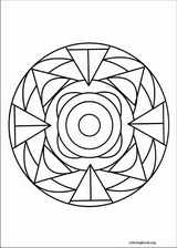 Mandalas coloring page (077)