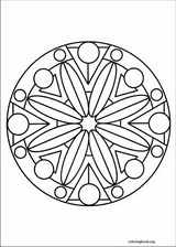 Mandalas coloring page (080)