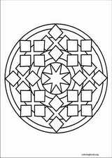 Mandalas coloring page (084)