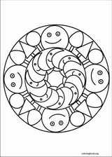 Mandalas coloring page (085)