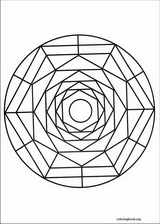 Mandalas coloring page (086)