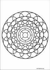 Mandalas coloring page (087)