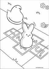 Marshmallow Peeps coloring page (004)