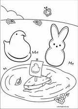 Marshmallow Peeps coloring page (013)