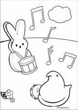 Marshmallow Peeps coloring page (018)