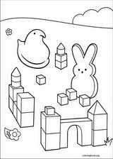 Marshmallow Peeps coloring page (021)