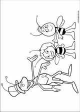 Maya The Bee coloring page (003)