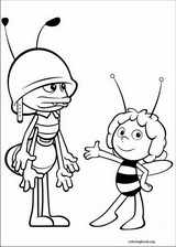 Maya The Bee coloring page (009)