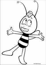 Maya The Bee coloring page (013)