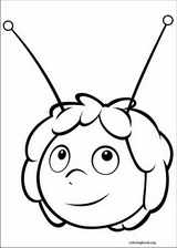 Maya The Bee coloring page (014)