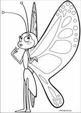 Maya The Bee coloring page (016)