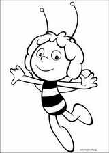 Maya The Bee coloring page (018)