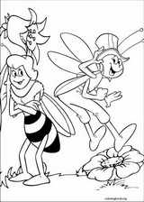 Maya The Bee coloring page (023)