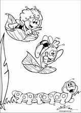 Maya The Bee coloring page (025)