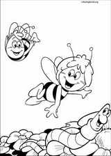 Maya The Bee coloring page (026)