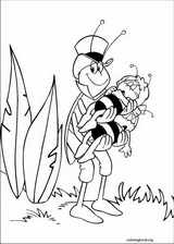 Maya The Bee coloring page (028)