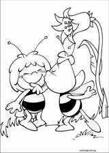 Maya The Bee coloring page (029)