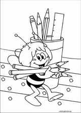 Maya The Bee coloring page (033)