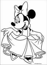 Minnie Mouse coloring page (004)