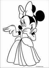 Minnie Mouse coloring page (005)