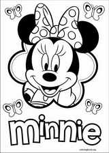 Minnie Mouse coloring page (009)