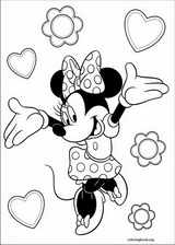 Minnie Mouse coloring page (014)