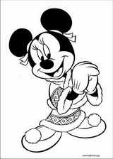 Minnie Mouse coloring page (017)