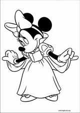 Minnie Mouse coloring page (018)