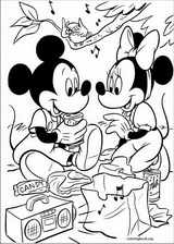 Minnie Mouse coloring page (040)