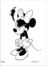 Minnie Mouse coloring page (051)