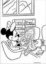 Minnie Mouse coloring page (061)