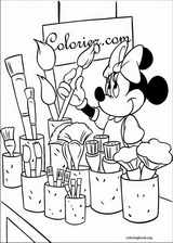 Minnie Mouse coloring page (066)