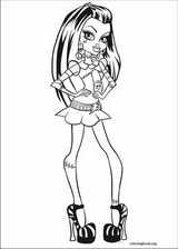 Monster High coloring page (004)