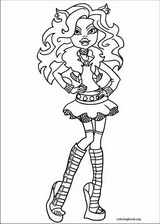 Monster High coloring page (009)