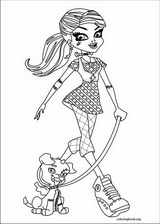 Monster High coloring page (010)