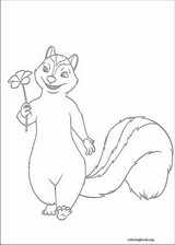 Over The Hedge coloring page (015)