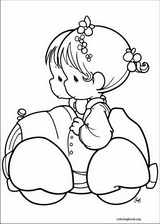 Precious Moments coloring page (020)