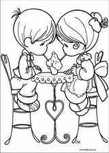 Precious Moments coloring page (026)