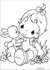 Precious Moments coloring page (030)