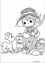 Precious Moments coloring page (037)