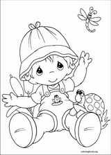 Precious Moments coloring page (051)