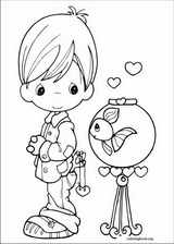 Precious Moments coloring page (059)