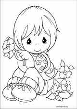 Precious Moments coloring page (072)