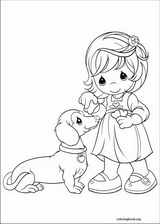 Precious Moments coloring page (079)