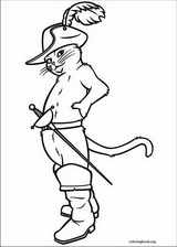 Puss In Boots coloring page (018)