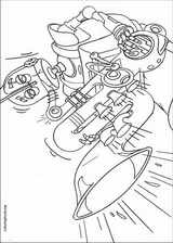 Robots coloring page (002)