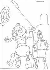 Robots coloring page (004)