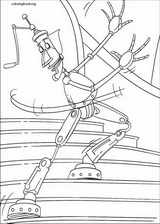 Robots coloring page (005)