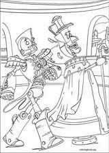 Robots coloring page (009)